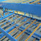 Système en acier adapté aux besoins du client de défilement ligne par ligne de stockage d'entrepôt de flux des palettes