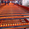 Système industriel de support de rayonnage d'écoulement de carton pour le stockage d'entrepôt