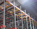 L'entrepôt industriel repoussent le système de stockage en rayons de palette