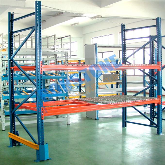Diviseurs industriels de défilement ligne par ligne de stockage de palette d'entrepôt inclus dans le système