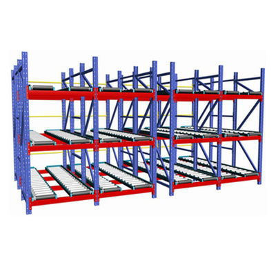 Support résistant d'écoulement par gravité de palette d'entrepôt